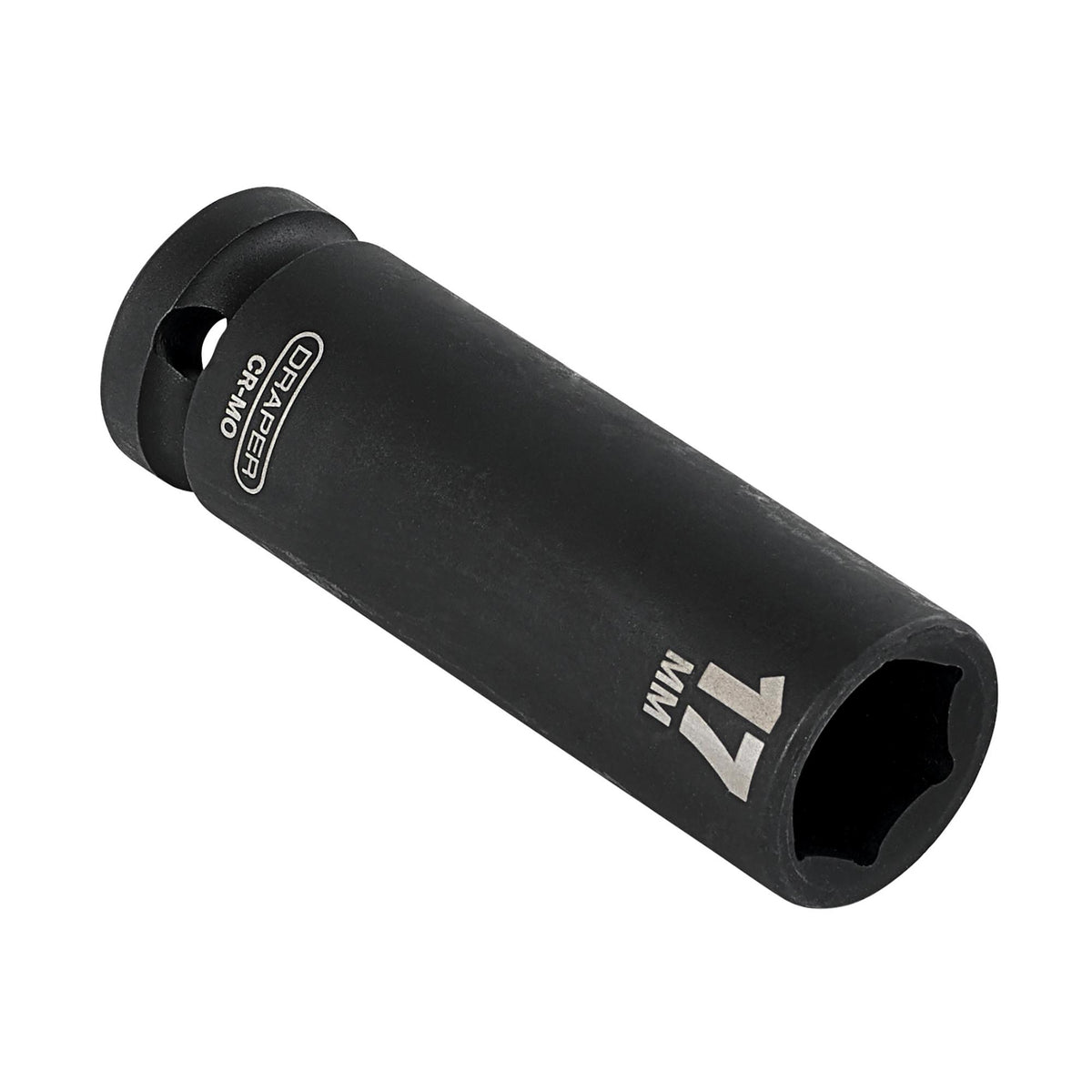 DRAPER Expert 17mm 1/2in. Square Drive Deep Impact Socket: Model No.410D-MM