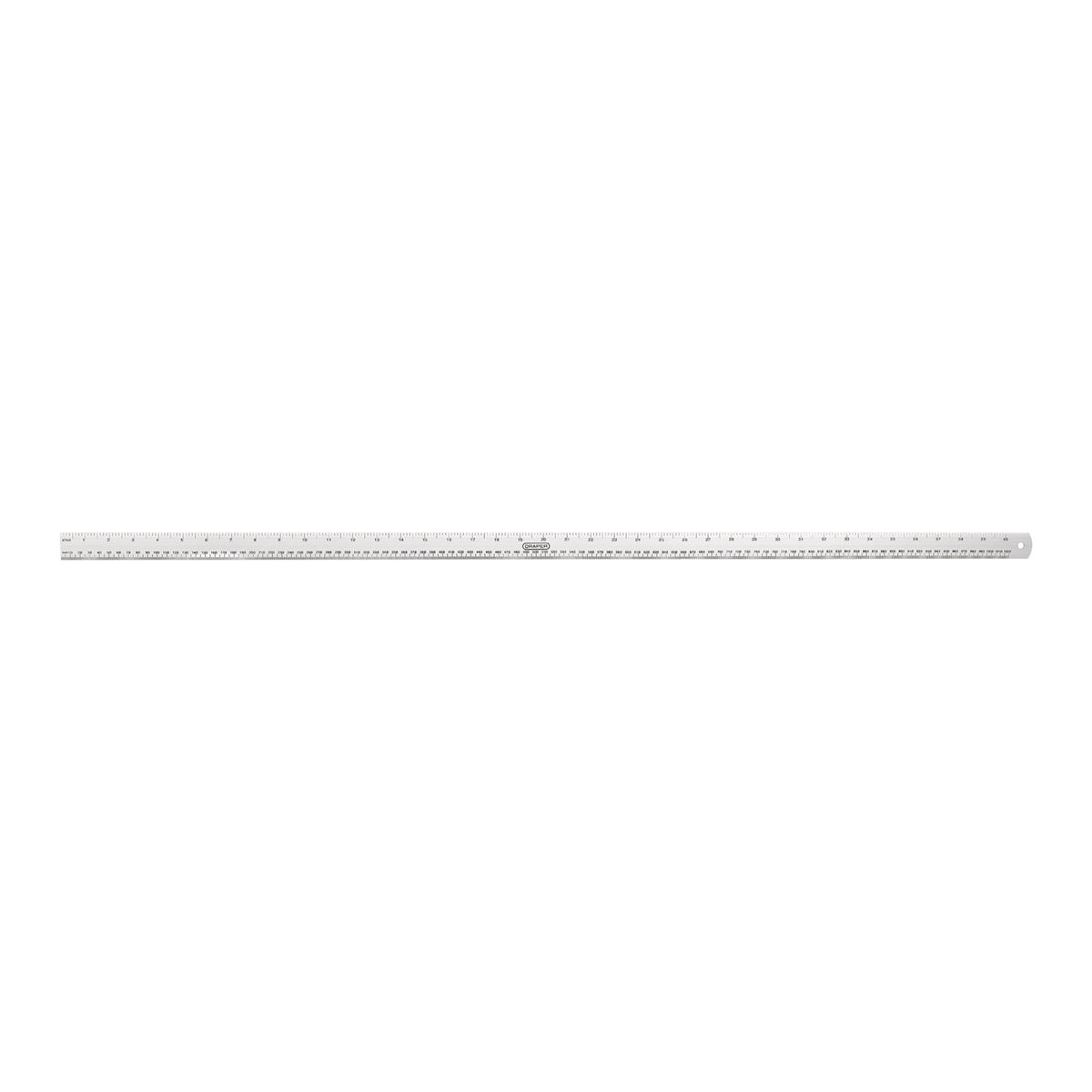 DRAPER 1M/39in. Aluminium Rule: Model No.D19