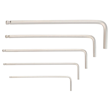 Metric Long Arm Ball End Hex Key Set (9 Piece)