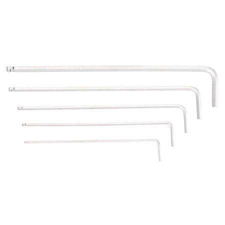 Metric Extra Long Arm Ball End Hex Key Set (9 Piece)