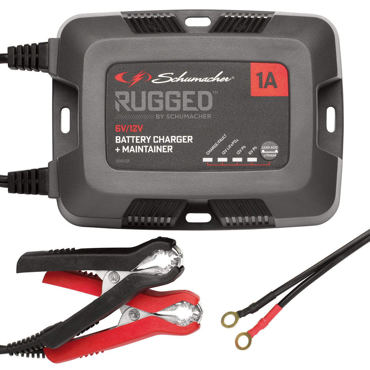 Schumacher SPX457 Rugged 6/12V Battery Charger and Maintainer, 1A : Model No. SPX457