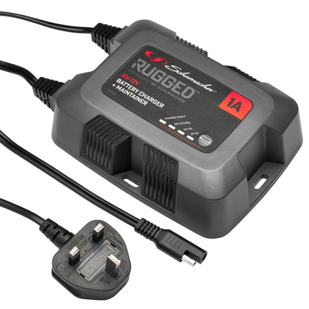 Schumacher SPX457 Rugged 6/12V Battery Charger and Maintainer, 1A : Model No. SPX457