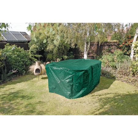 DRAPER Oval Patio Set Cover - 2300 x 1650 x 900mm: Model No.OC11
