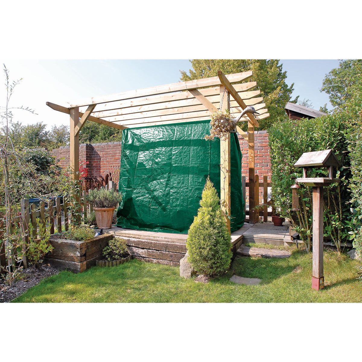DRAPER Three Seat Swing Seat/Hammock Seat Cover - 2260 x 1450 x 2180mm: Model No.OC16