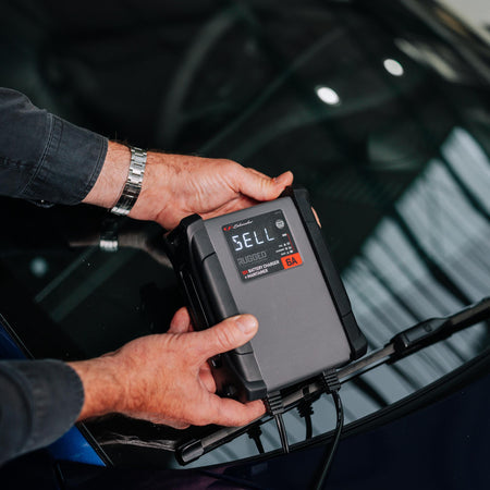 Schumacher SPX459 Rugged 12V Battery Charger and Maintainer, 6A : Model No. SPX459