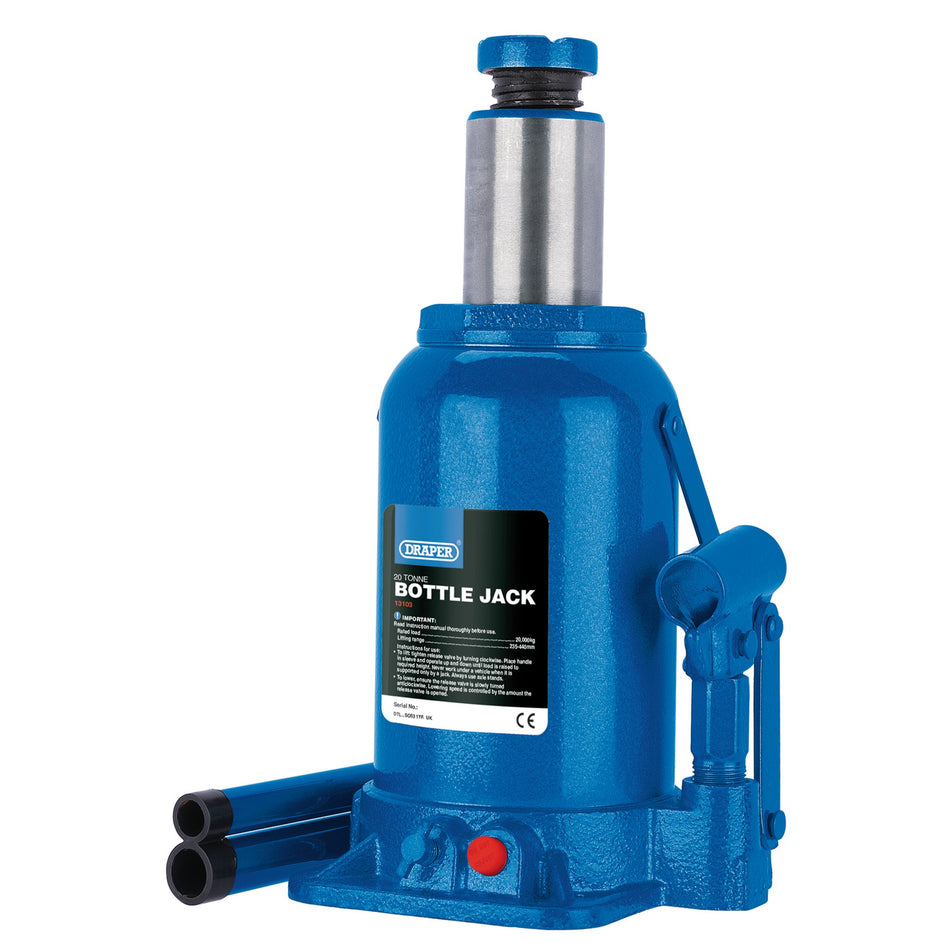 Hydraulic Bottle Jack (20 Tonne): Model No. BJ20-B