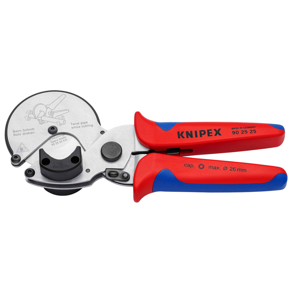 KNIPEX 90 25 25 Pipe Cutter, 210mm : Model No. 90 25 25