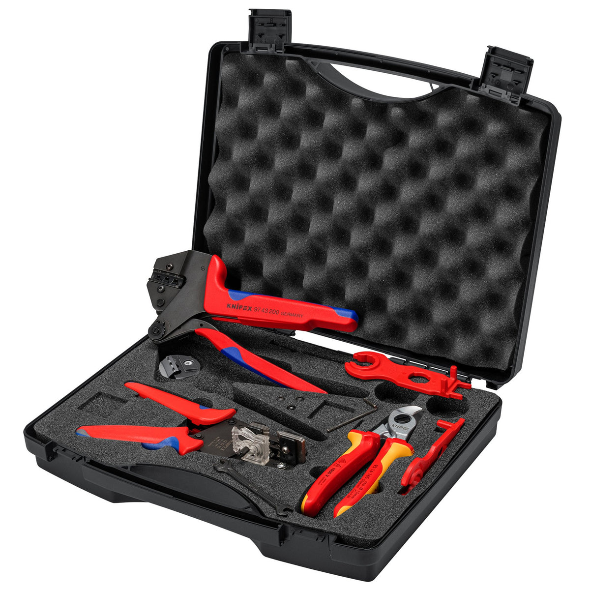 KNIPEX 97 91 04 V01 Tool Case for Solar Cable Connectors MC4 (Multi-Contact) : Model No. 97 91 04 V01