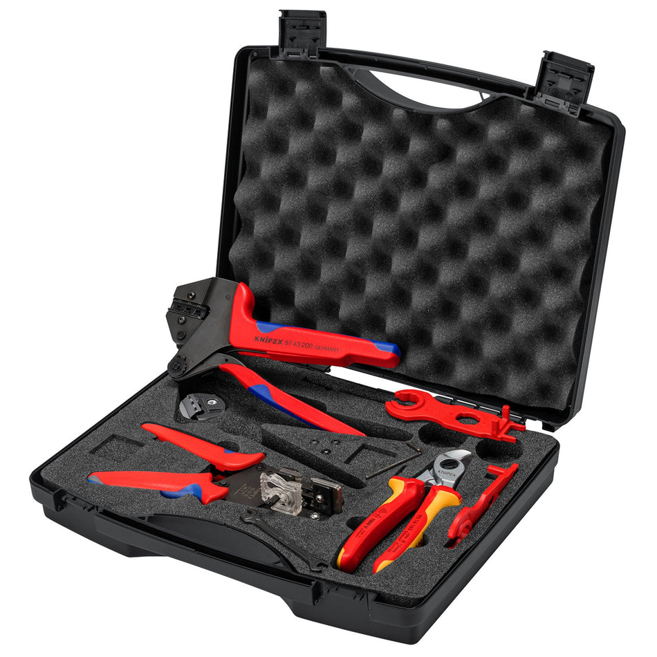 KNIPEX 97 91 04 V02 Tool Case for Solar Cable Connectors MC4 (Multi-Contact) : Model No. 97 91 04 V02