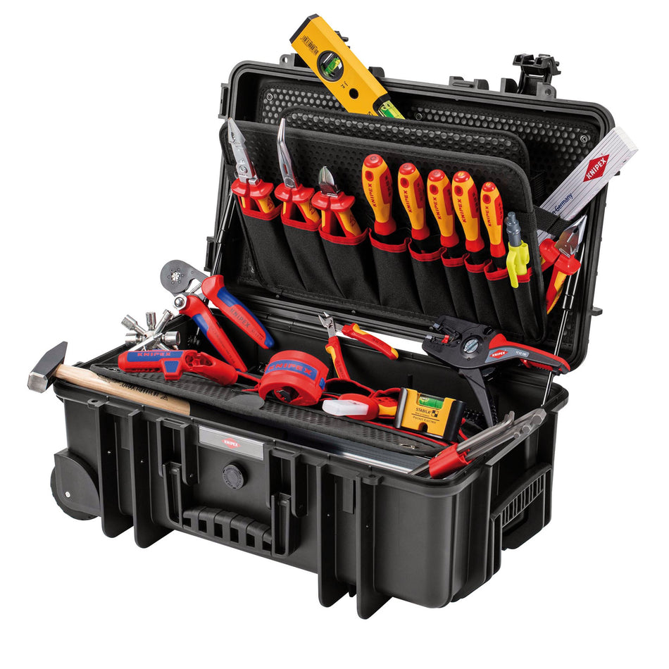 KNIPEX 00 21 33 E Tool Case "Robust26" Electric, 22 Parts, 550mm : Model No. 00 21 33 E