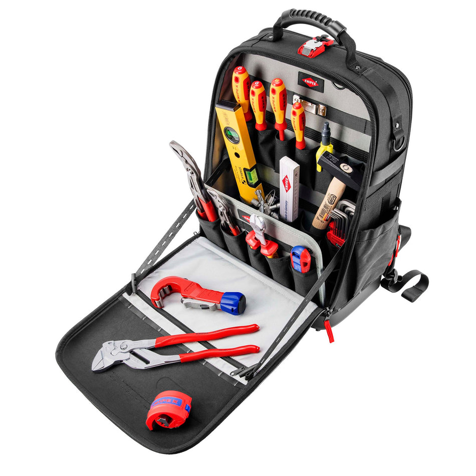 KNIPEX 00 21 50 S Tool backpack Modular X18, 17 Parts, 530mm : Model No. 00 21 50 S