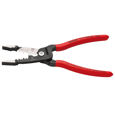 KNIPEX 13 71 200 ME Wire Stripper with Plastic Coated Handles, 200mm : Model No. 13 71 200 ME SB