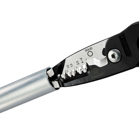 KNIPEX 13 71 200 ME Wire Stripper with Plastic Coated Handles, 200mm : Model No. 13 71 200 ME SB