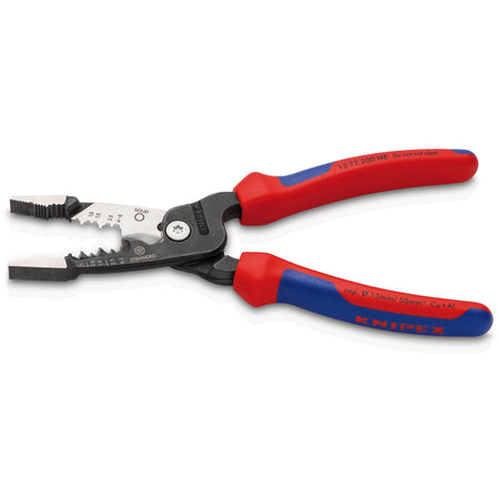 KNIPEX 13 72 200 ME Wire Stripper with Multi-Component Grips, 200mm : Model No. 13 72 200 ME SB
