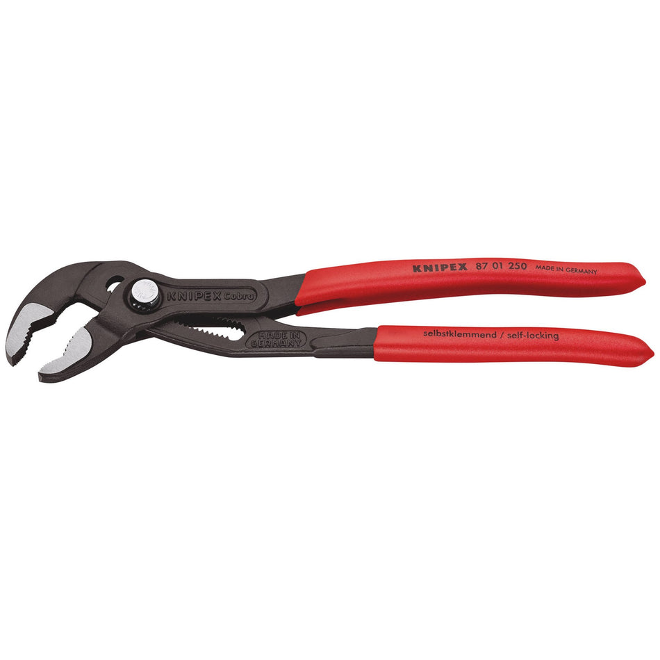Knipex 250mm Cobra® Waterpump Pliers : Model No.87 01 250 SBE