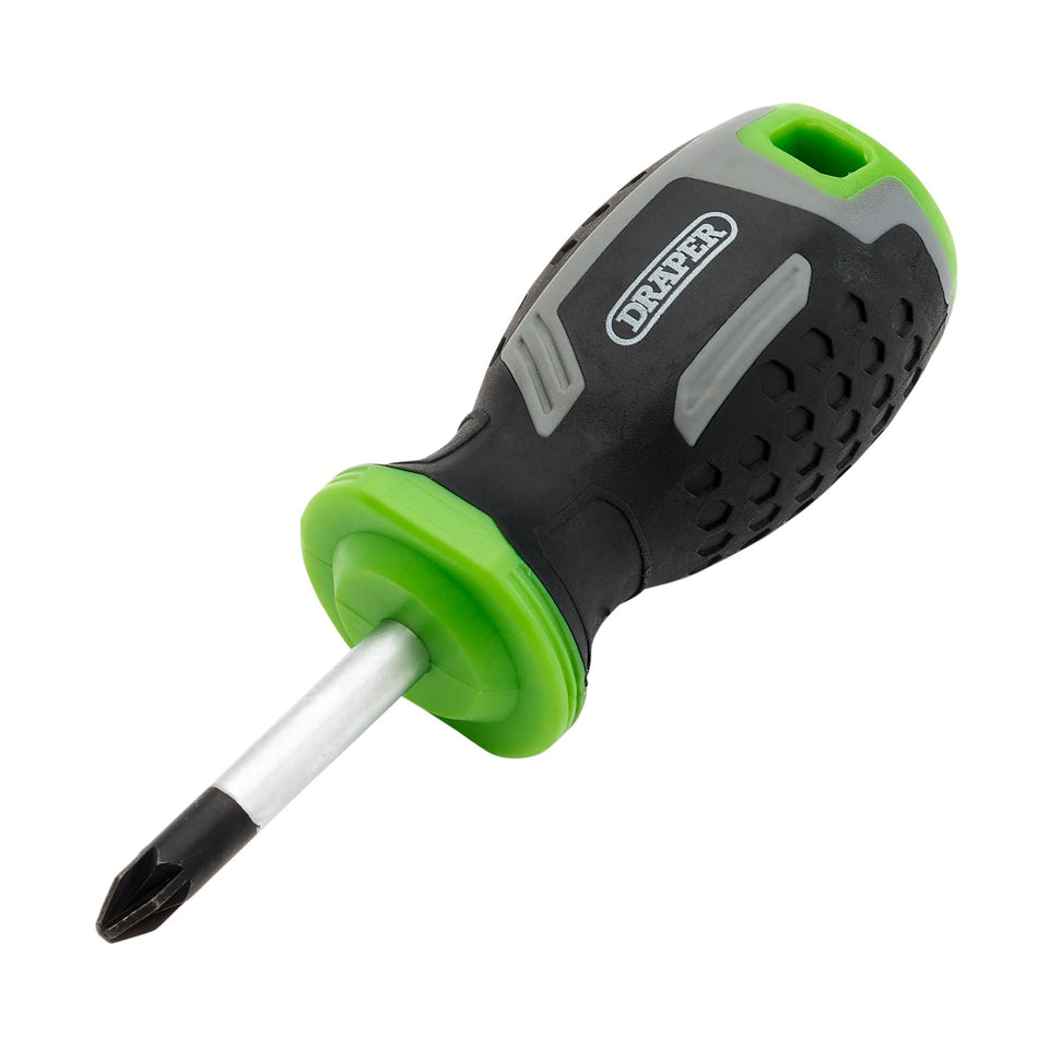 Pozi Soft Grip Screwdriver, PZ2 x 38mm : Model No. 200/PZ