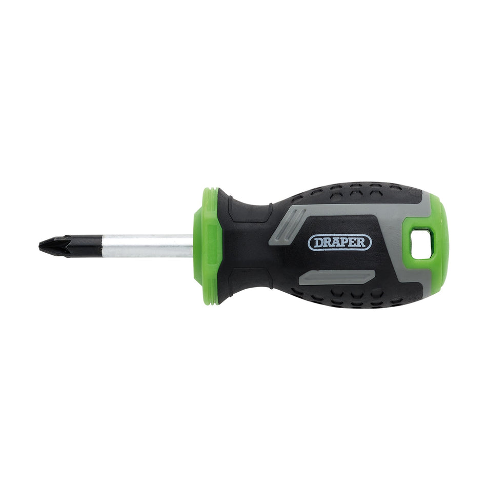 Pozi Soft Grip Screwdriver, PZ2 x 38mm : Model No. 200/PZ