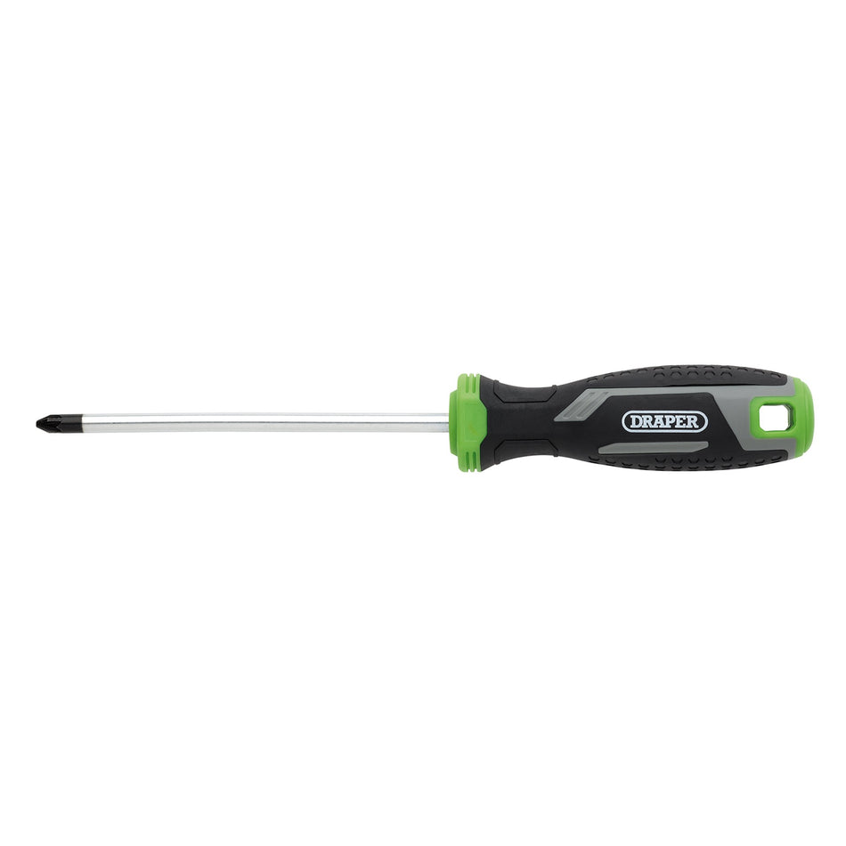 Pozi Soft Grip Screwdriver, PZ2 x 125mm : Model No. 200/PZ