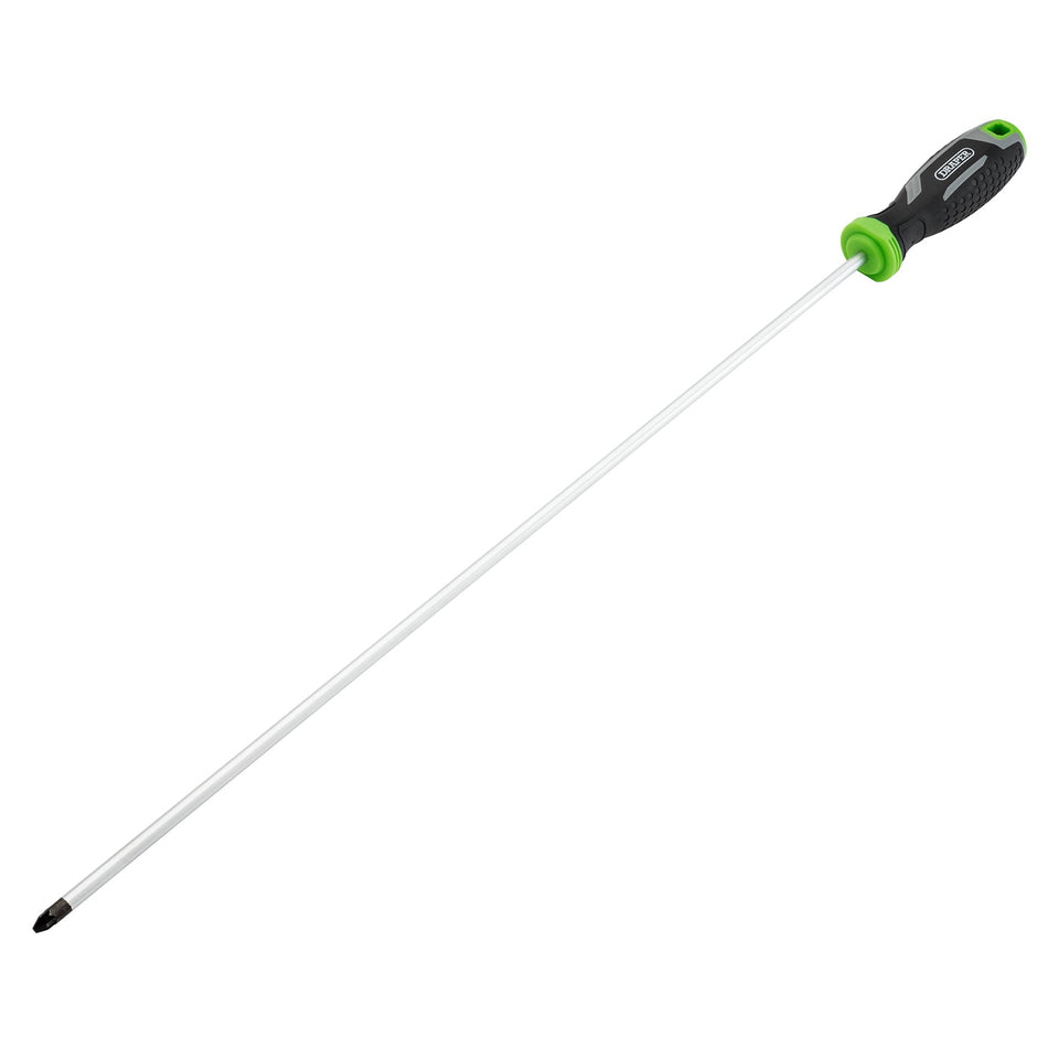 Pozi Soft Grip Screwdriver, PZ2 x 450mm : Model No. 200/PZ