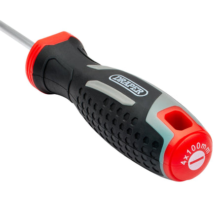 Slotted Soft Grip Screwdriver, SL4 x 100mm : Model No. 200/SL