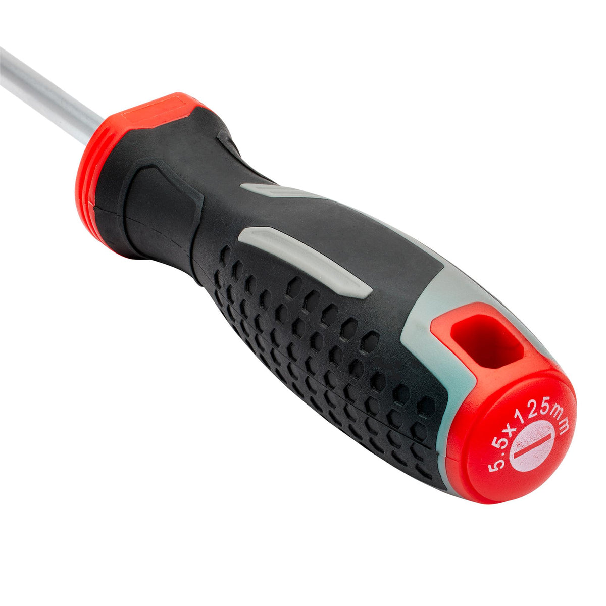Slotted Parallel Soft Grip Screwdriver, SL5.5 x 125mm : Model No. 200/SL