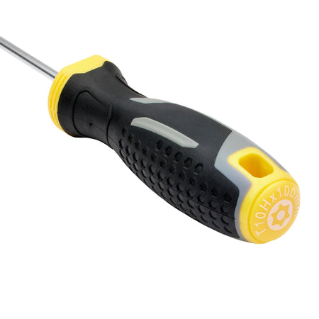Draper TX-STAR Tamperproof Soft Grip Screwdriver, T10H x 100mm : Model No. 200/TH