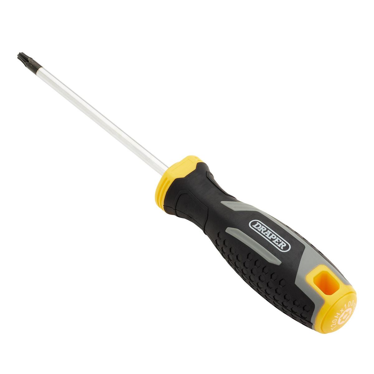 Draper TX-STAR Tamperproof Soft Grip Screwdriver, T20H x 100mm : Model No. 200/TH