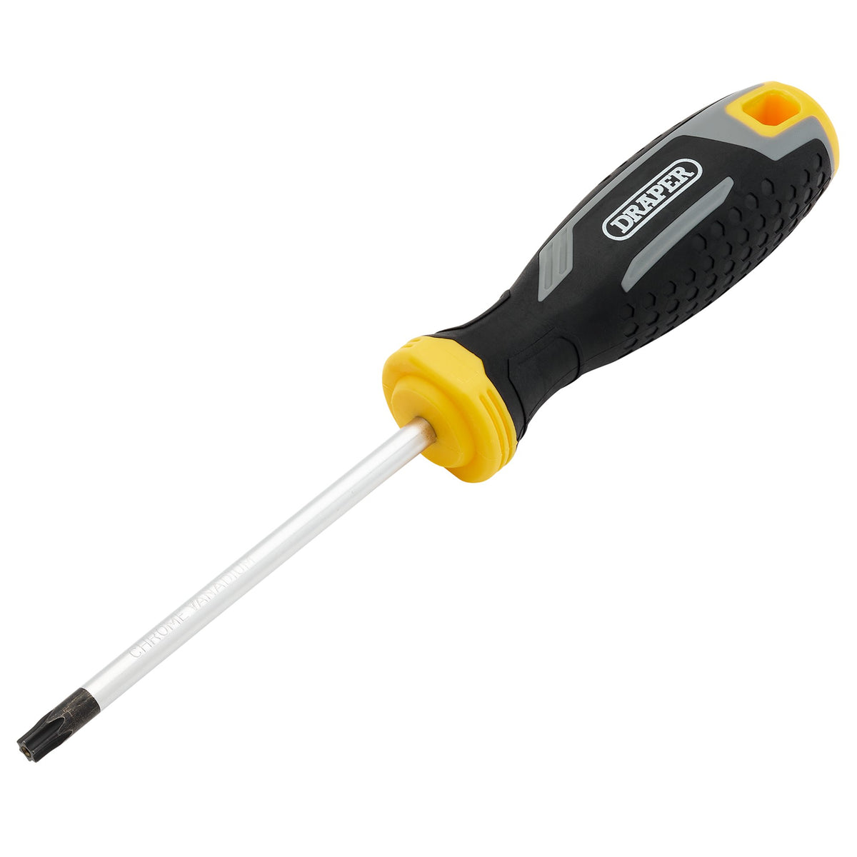 Draper TX-STAR Tamperproof Soft Grip Screwdriver, T30H x 100mm : Model No. 200/TH
