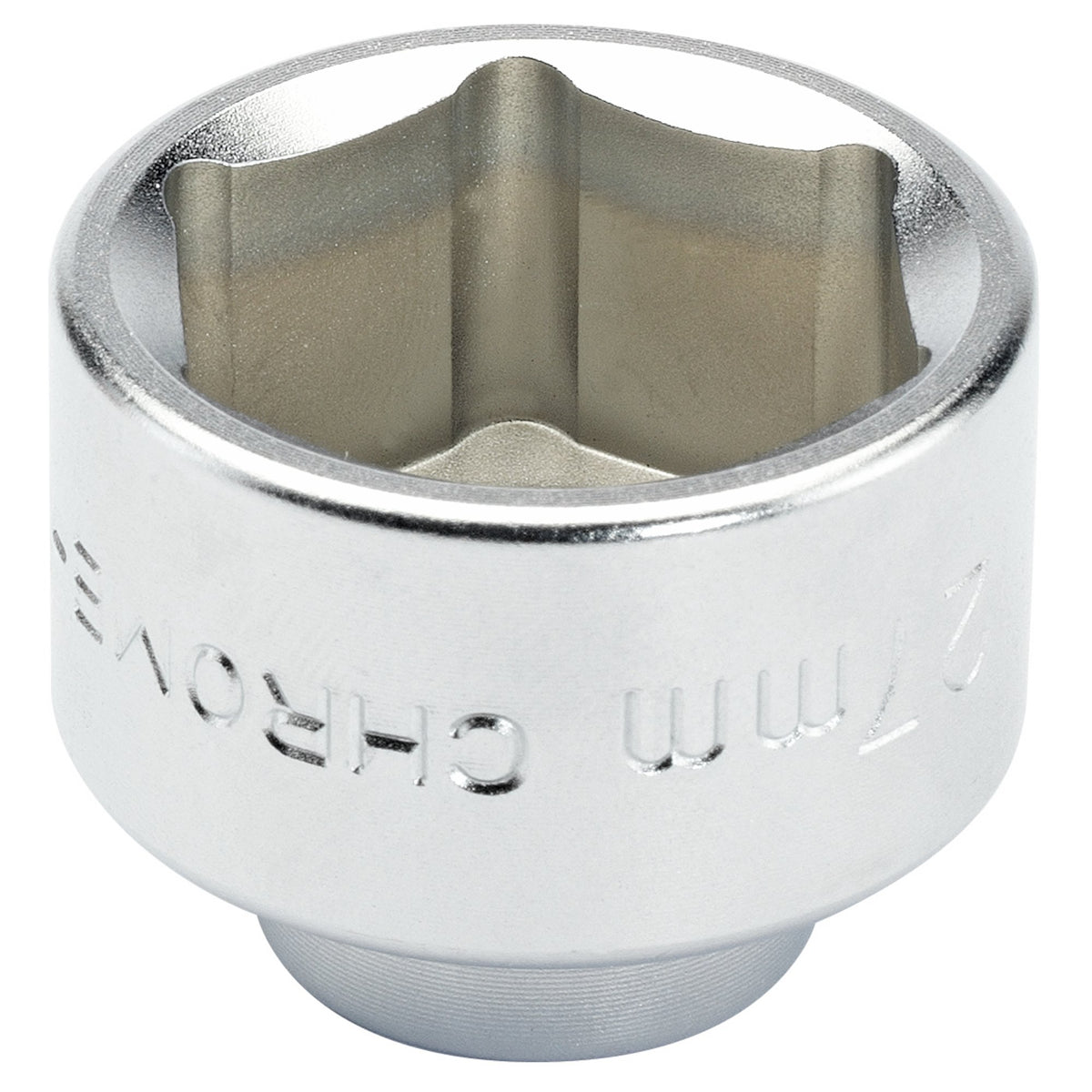 DRAPER Expert 3/8in. Sq. Dr. 27mm Oil Filter Cap Socket: Model No.OFCW-27