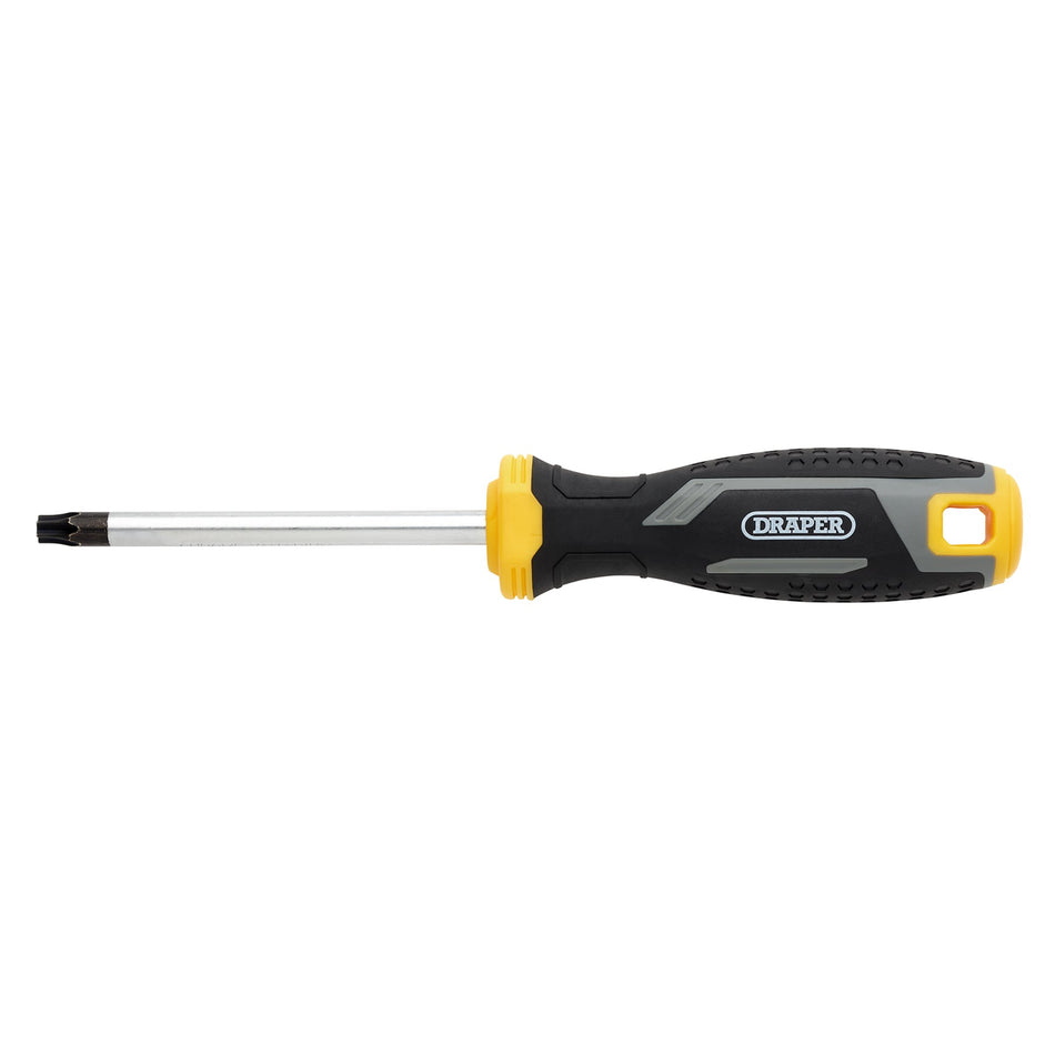 Draper TX-STAR Tamperproof Soft Grip Screwdriver, T40H x 100mm : Model No. 200/TH