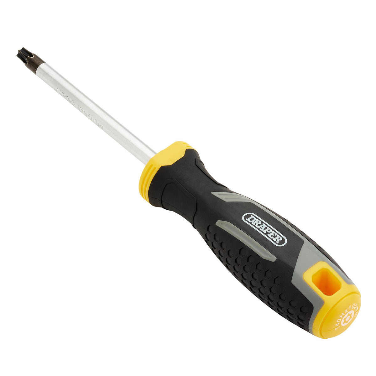 Draper TX-STAR Tamperproof Soft Grip Screwdriver, T40H x 100mm : Model No. 200/TH