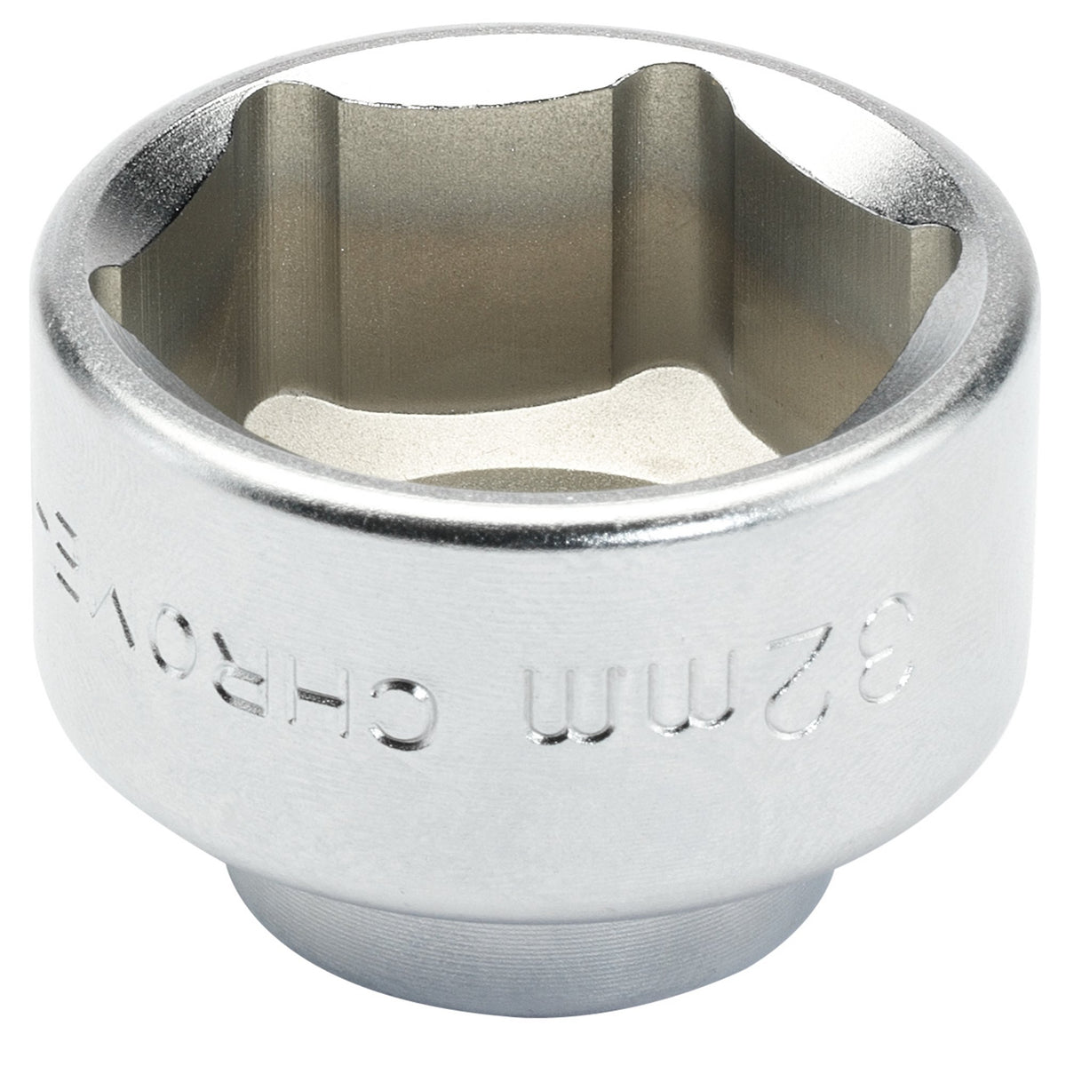 DRAPER Expert 3/8in. Sq. Dr. 32mm Oil Filter Cap Socket: Model No.OFCW-32
