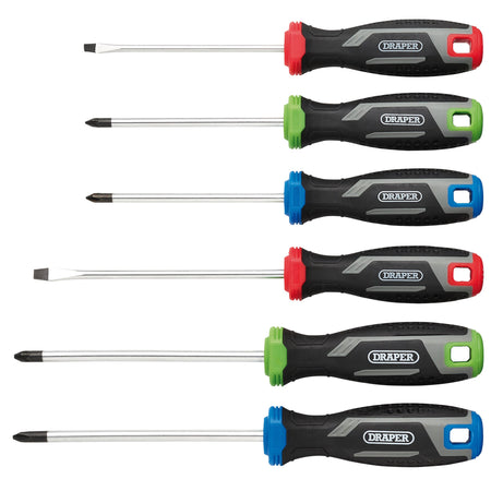 Soft Grip Screwdriver Set (6 Piece) : Model No. 200/S3