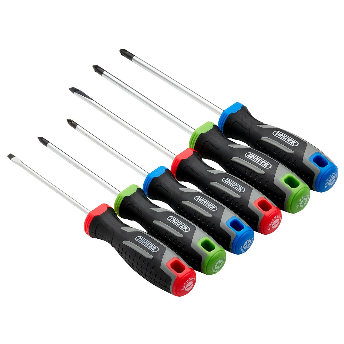 Soft Grip Screwdriver Set (6 Piece) : Model No. 200/S3