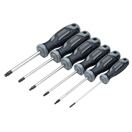 Draper TX-STAR Soft Grip Screwdriver Set (6 Piece) : Model No. 200/S4