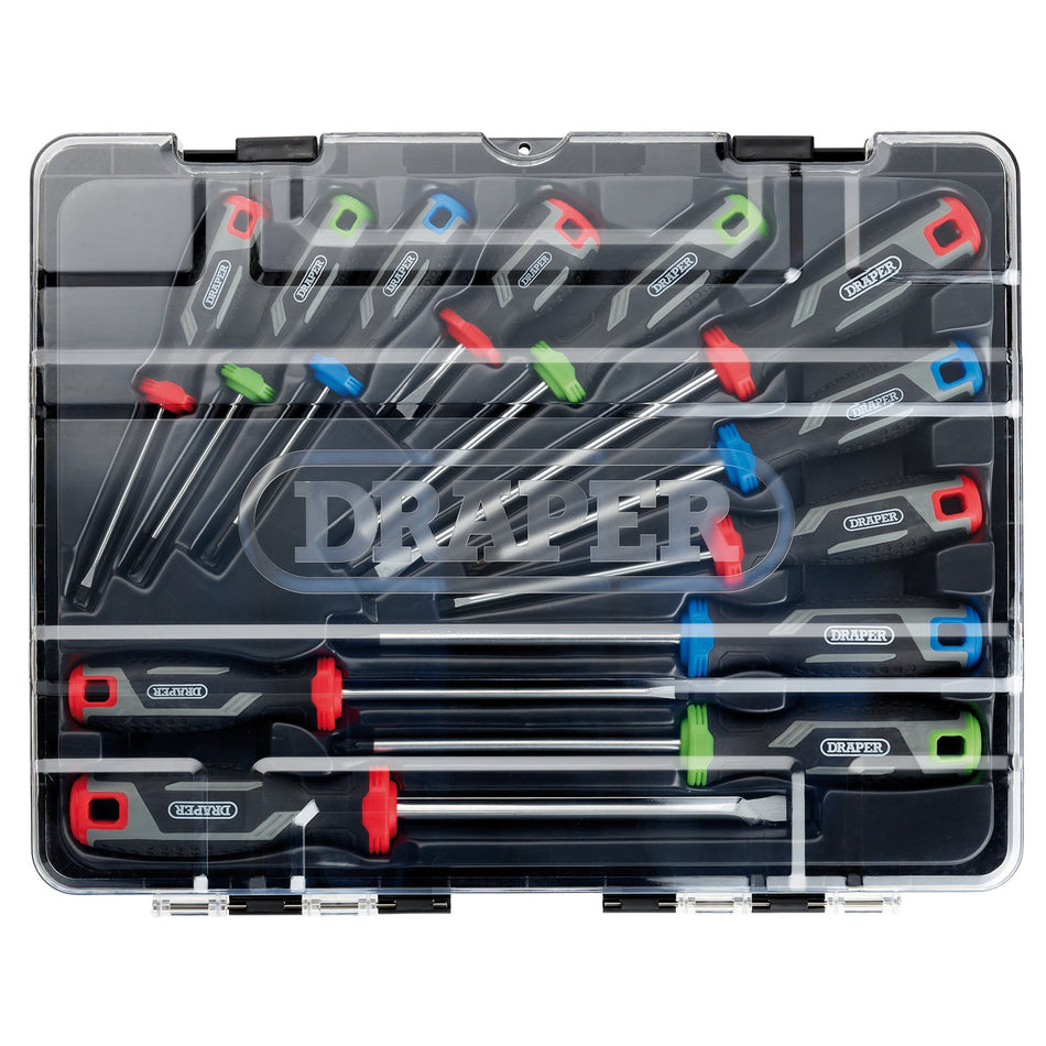 Soft Grip Screwdriver Set (12 Piece) : Model No. 200/S6