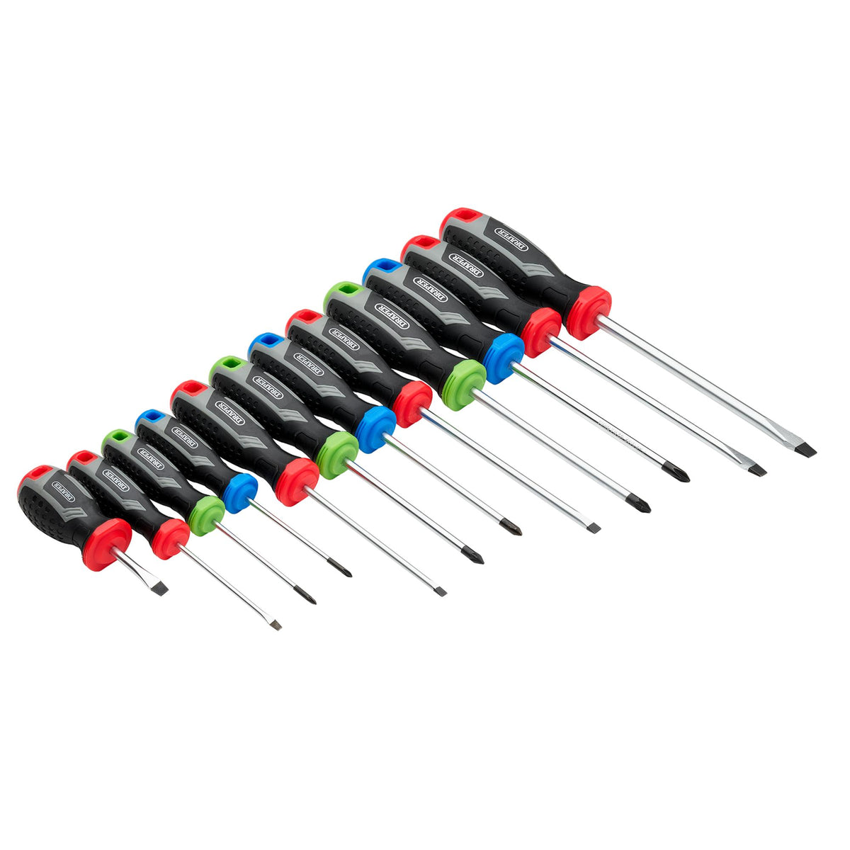 Soft Grip Screwdriver Set (12 Piece) : Model No. 200/S6