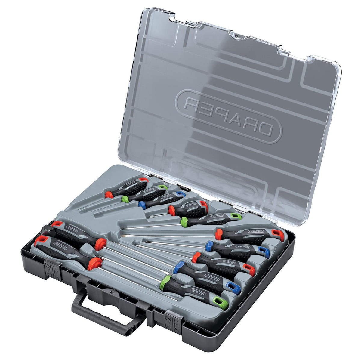 Soft Grip Screwdriver Set (12 Piece) : Model No. 200/S6