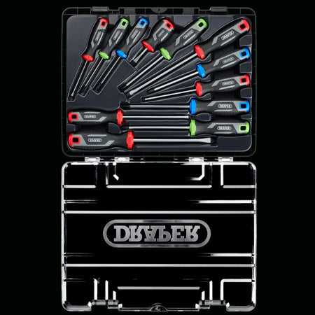 Soft Grip Screwdriver Set (12 Piece) : Model No. 200/S6