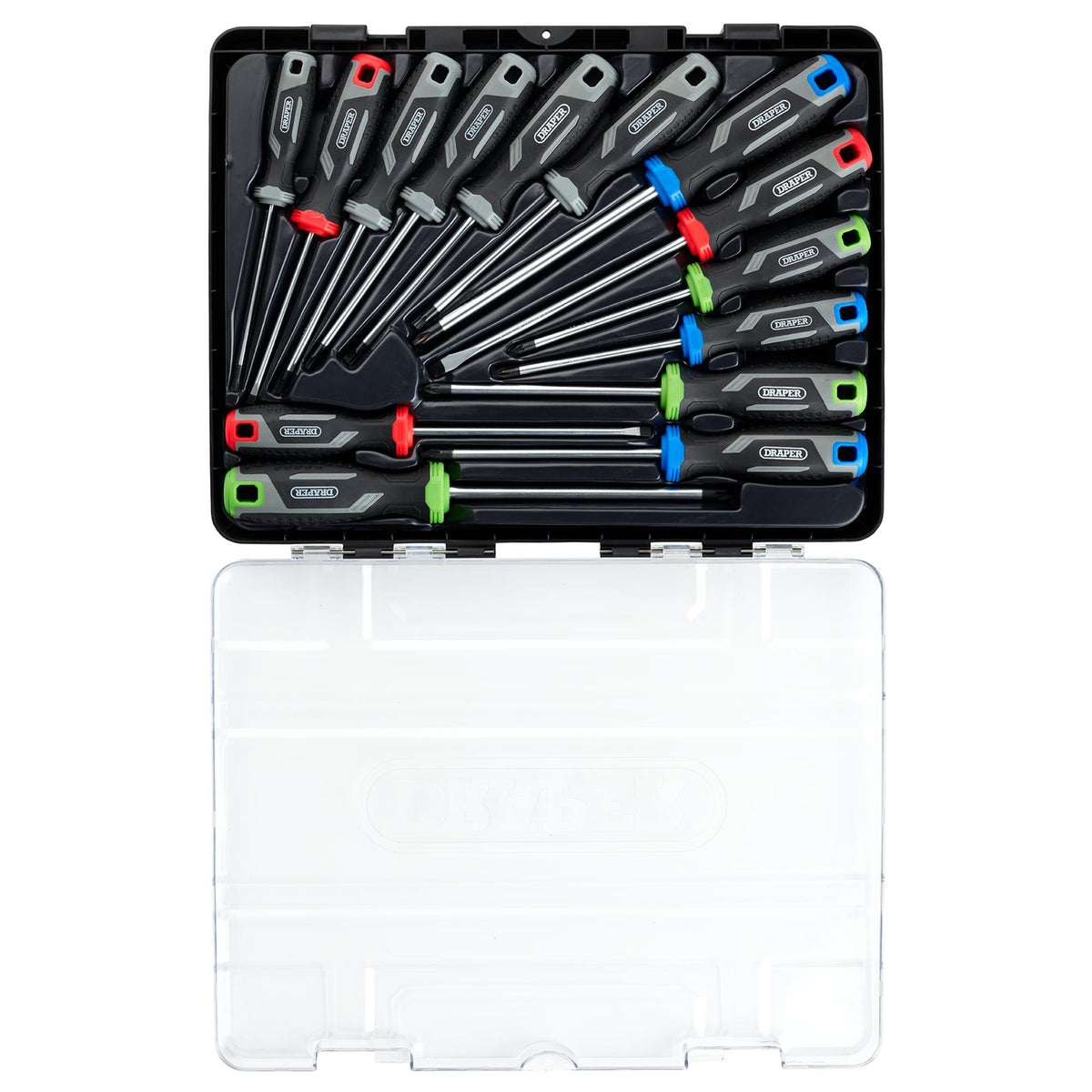 Soft Grip Screwdriver Set with Draper TX-STAR (14 Piece) : Model No. 200/S7