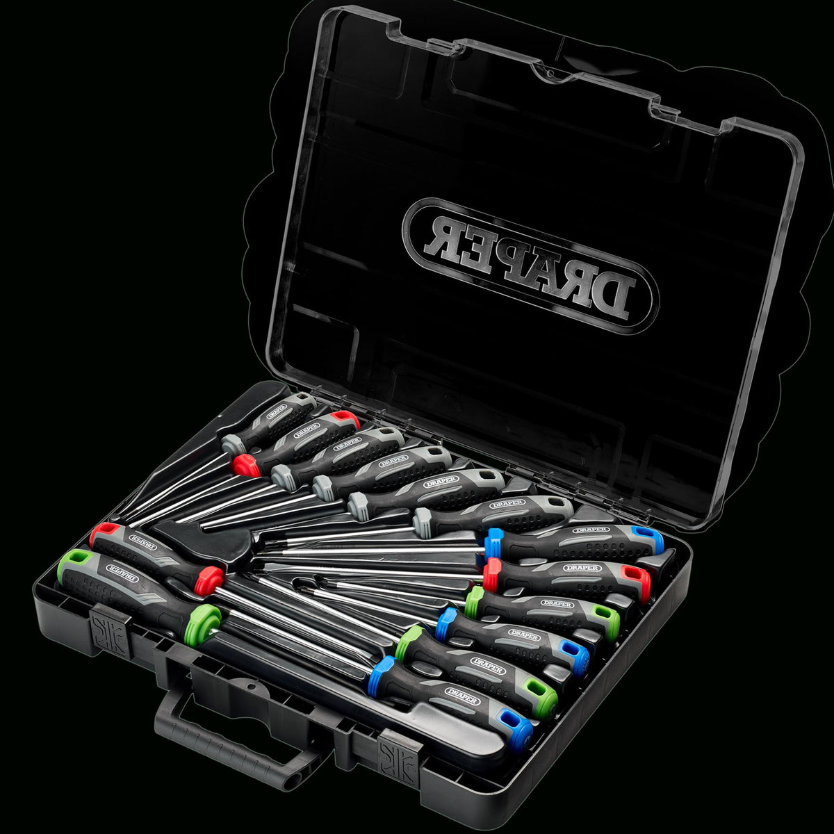 Soft Grip Screwdriver Set with Draper TX-STAR (14 Piece) : Model No. 200/S7
