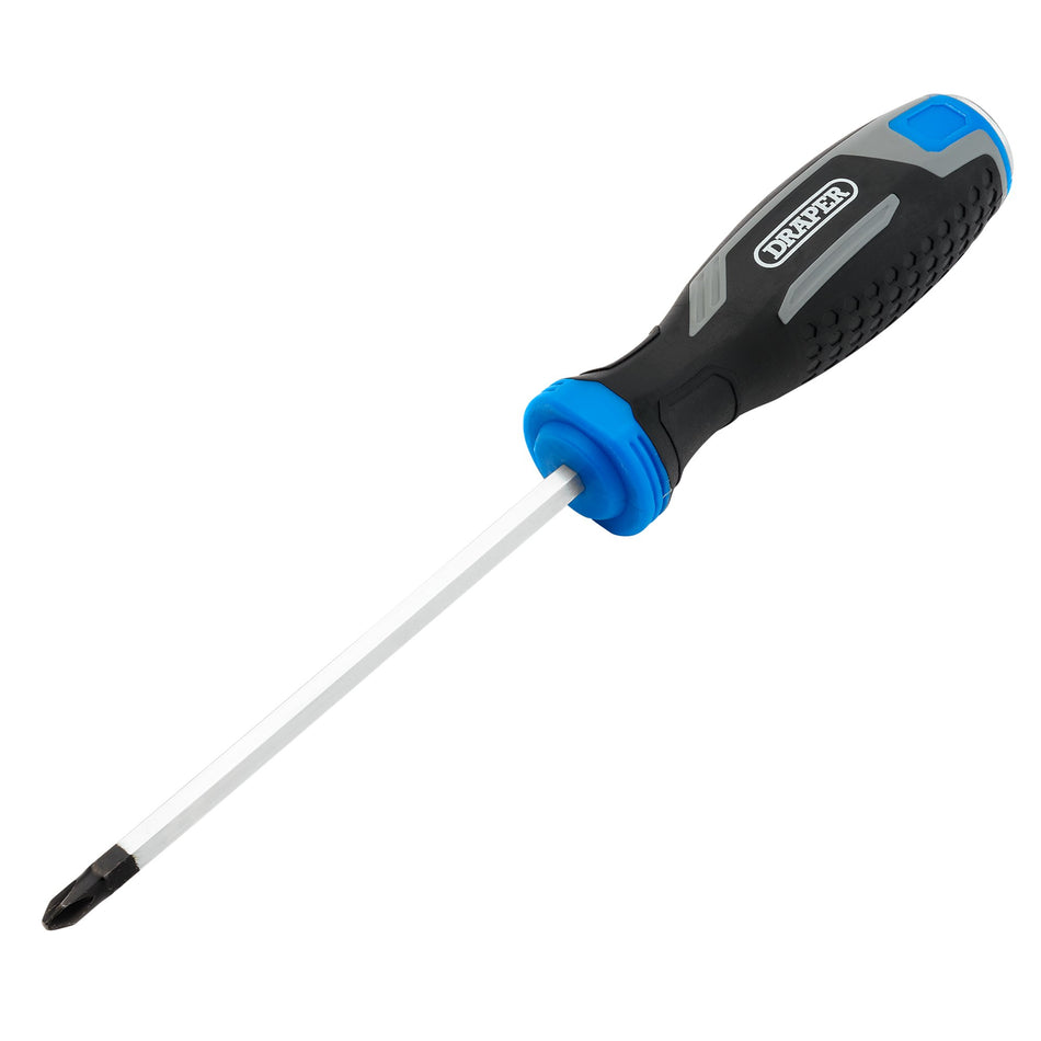 Pound Thru Phillips Soft Grip Screwdriver, PH2 x 125mm : Model No. 210/PH