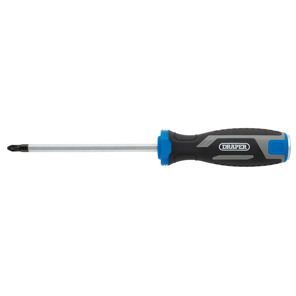 Pound Thru Phillips Soft Grip Screwdriver, PH2 x 125mm : Model No. 210/PH