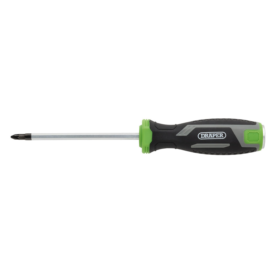 Pound Thru Pozi Soft Grip Screwdriver, PZ1 x 100mm : Model No. 210/PZ
