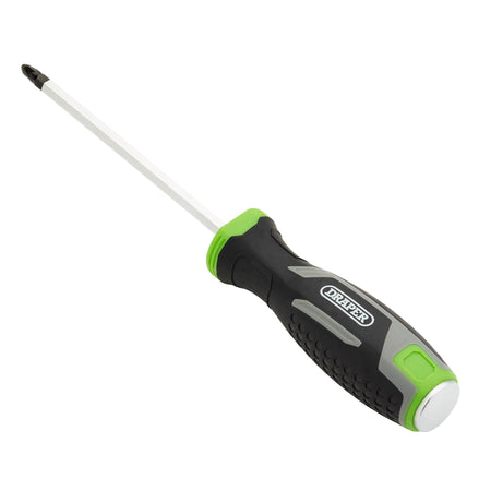 Pound Thru Pozi Soft Grip Screwdriver, PZ2 x 125mm : Model No. 210/PZ