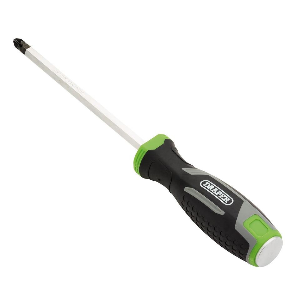 Pound Thru Pozi Soft Grip Screwdriver, PZ3 x 150mm : Model No. 210/PZ