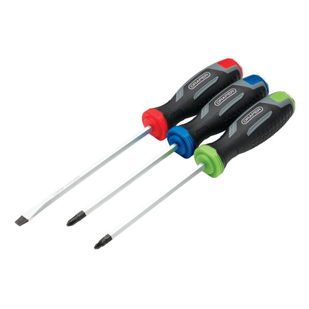 Pound Thru Soft Grip Screwdriver Set (3 Piece) : Model No. 210/S1