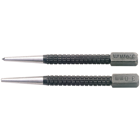 DRAPER 2 Piece Cupped Nailset and Centre Punch Set: Model No.622/623