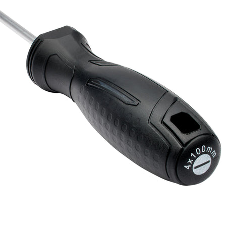 Slotted Hard Grip Screwdriver, 4.0 x 100mm : Model No. 220/SL