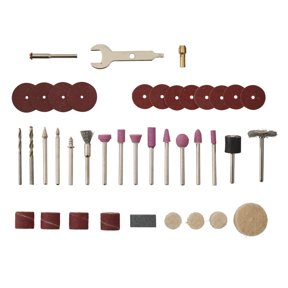 DRAPER Rotary Multi-Tool Accessory Set (40 Piece) Model No. AMT135SF40-1